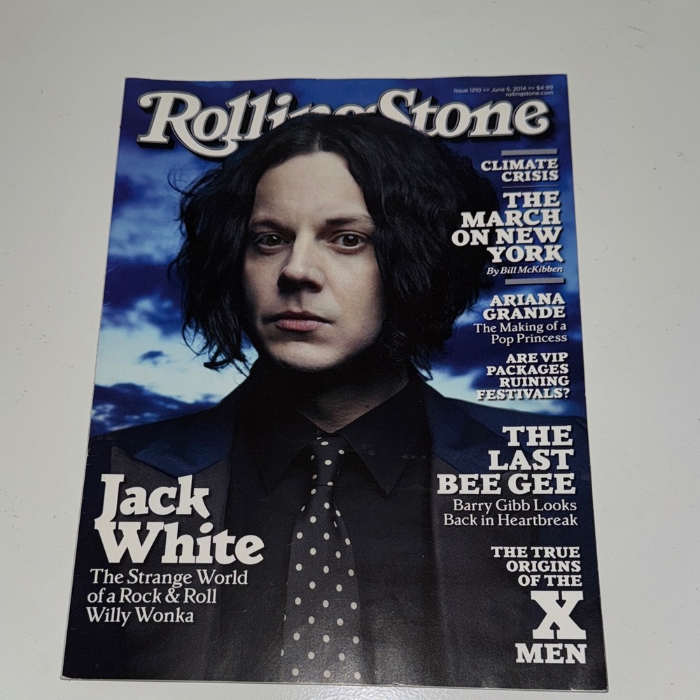 Rolling Stone Magazine with Jack White Cover